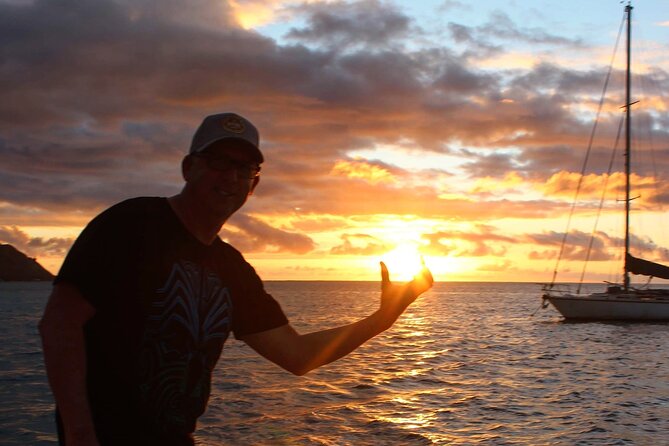PRIVATE Sunset Cruise : Moorea Sailing on a Catamaran named Taboo - How the price works for different groups