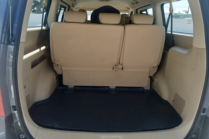 Private Transfer Tahiti Airport PPT to Papeete Urban Area by Van - Vehicle expectations and luggage limits