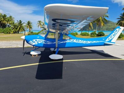 Bora Bora and Taha’a Private Scenic Flight one hour