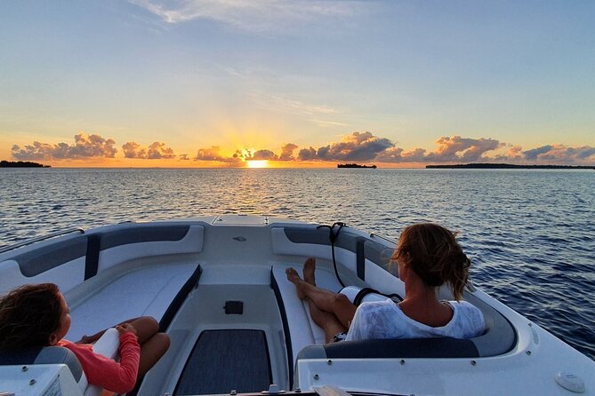 Reef Discovery Private Sunset Cruise in Bora-Bora - Heading west for Bora Bora’s sunset