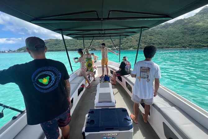Sacred Experience Swimming with a Whale in Moorea - The in-water encounter