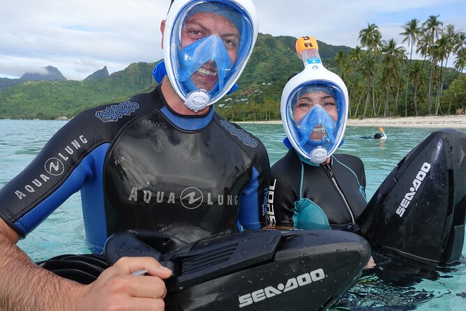 Sea Scooter Jet Snorkeling "Moorea Dream Adventure" - Starting at the Sofitel and getting ready