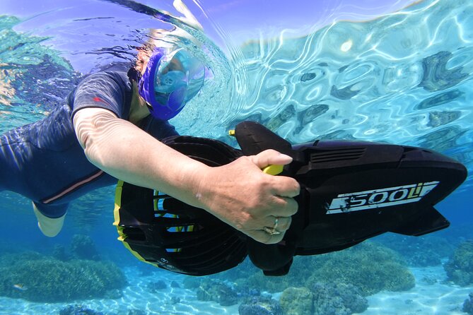Sea Scooter Jet snorkeling "Moorea Reef Adventure" - Photos, video, and the memory factor