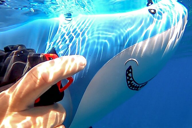 Sea Scooter Snorkel Tour - Lagoon Discovery : Wrecks, Coral Gardens and Tropical Fishies - Wrecks give the snorkeling a sense of discovery