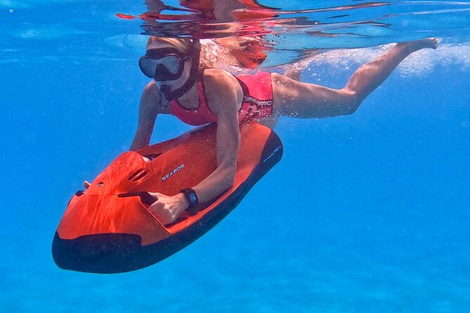 Seabob Private Discovery Tours in Bora Bora - Surface speed and underwater movement