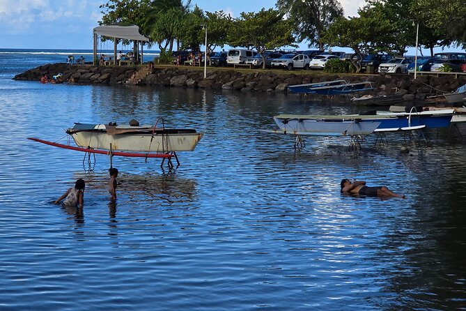 Small Group Shared Half Day Tahiti Tour Waterfalls&Scenic Coast - Point Venus, black sand, and European arrival