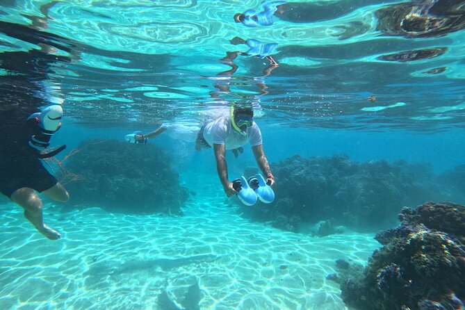 Snorkeling EN Underwater Scooter in Tahiti - Why the underwater scooter changes snorkeling