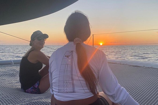 Sunset Cruise in Raiatea – Sailinity - Returning with Bora Bora behind you