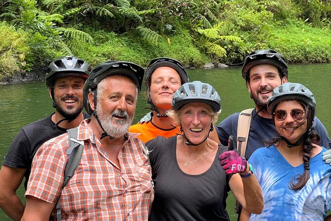 Tahiti excursion adventure circuit MTB MTB E-Bike private valley - Leaving Papeete for the Titaaviri Valley