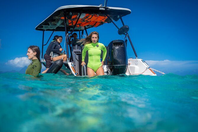Tahiti Lagoon Snorkeling and Lunch Boat Tour (6 pax max) - Taapuna wave and the story of Horue