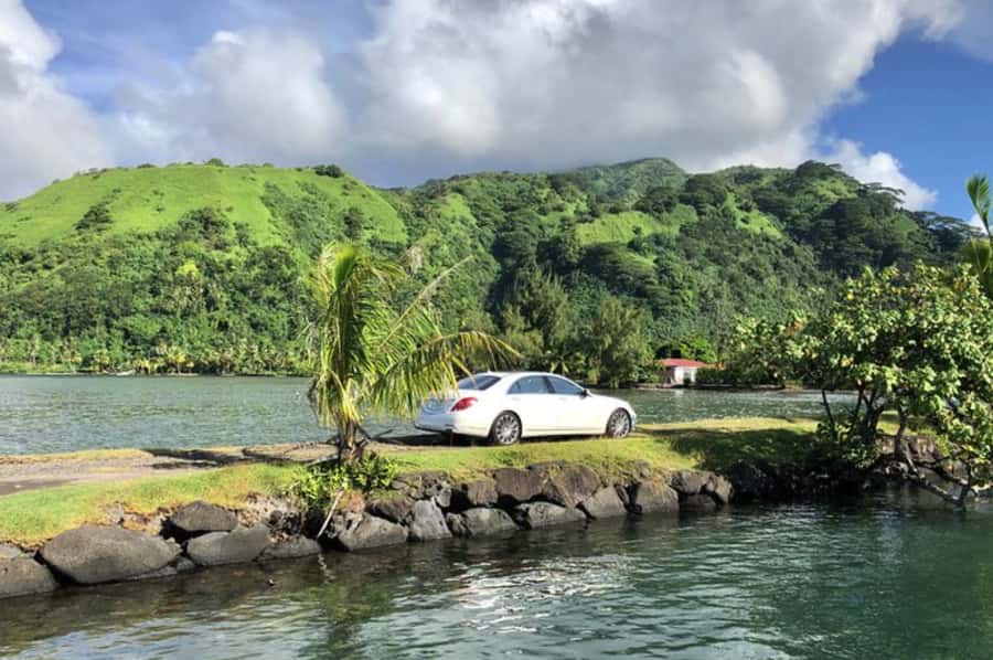 Tahiti : Tour de l’île (Full Day) avec taxi boat (Teahupoo) - Pointe Vénus and the black-sand coast