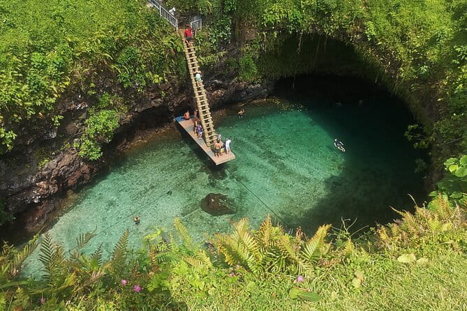 The Jewels of Eastern Upolu - Togitogiga Waterfall adds a forest swim