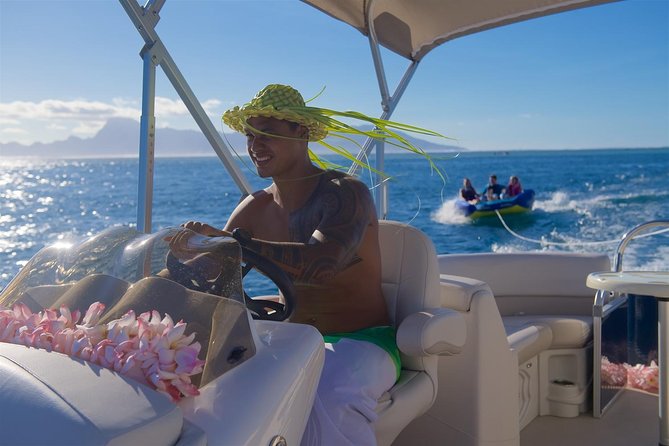 Toa Boat Bora Bora Private Lagoon tour with Lunch On Majestic Pontoon Boat - Unlimited drinks and an easygoing pace