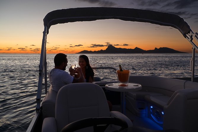 Toa Boat Bora Bora Private Sunset On Majestic Pontoon Boat - Key points to know before booking