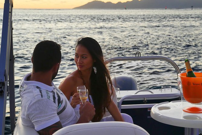 Toa Boat Bora Bora Private Sunset On Majestic Pontoon Boat - Who will enjoy this two-hour cruise most