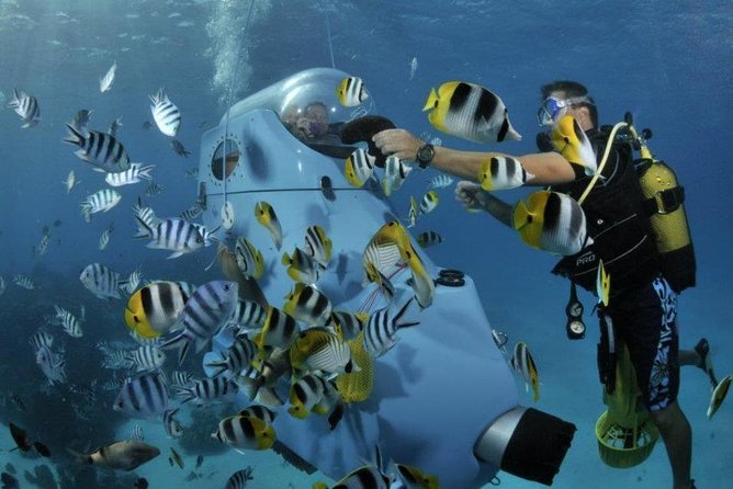 Underwater Scooter - Thirty minutes below Bora Bora’s lagoon