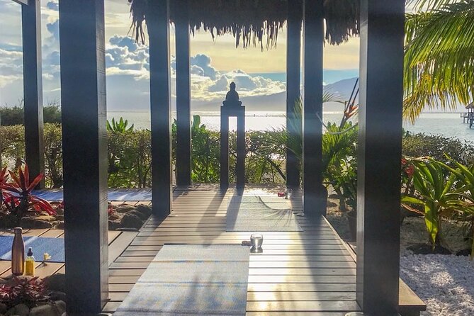 Yoga at sunrise at Sofitel Moorea, overlooking Tahiti - Booking, changes, and weather